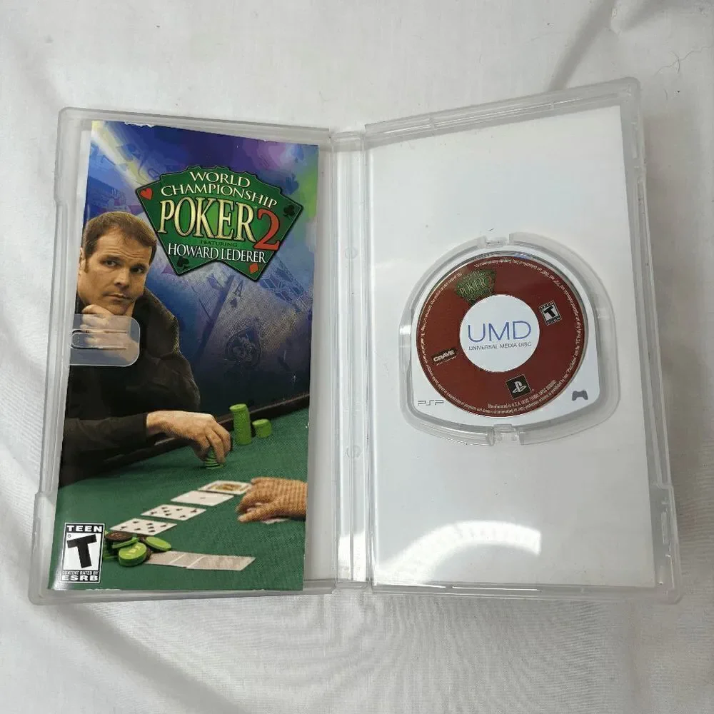 World Championship Poker 2‎ (Sony PSP, 2005) Complete & Tested